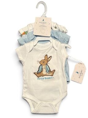 Peter Rabbit™ Beatrix Potter 3 Piece Bodysuit Set